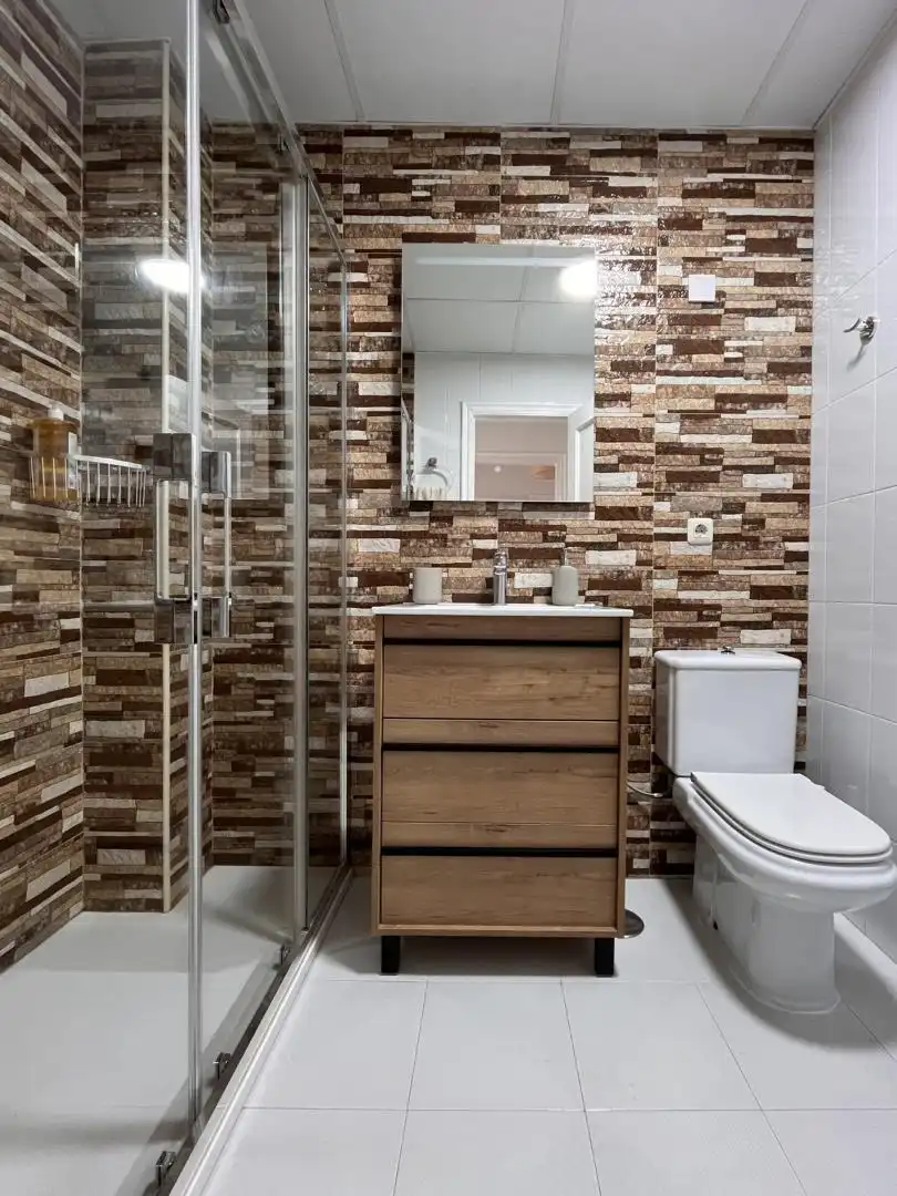 Habitación en Rúa do Tambre, 6, Negreira Baño de Apartamento para compartir en Negreira con Calefacción, Parquet y Amueblado