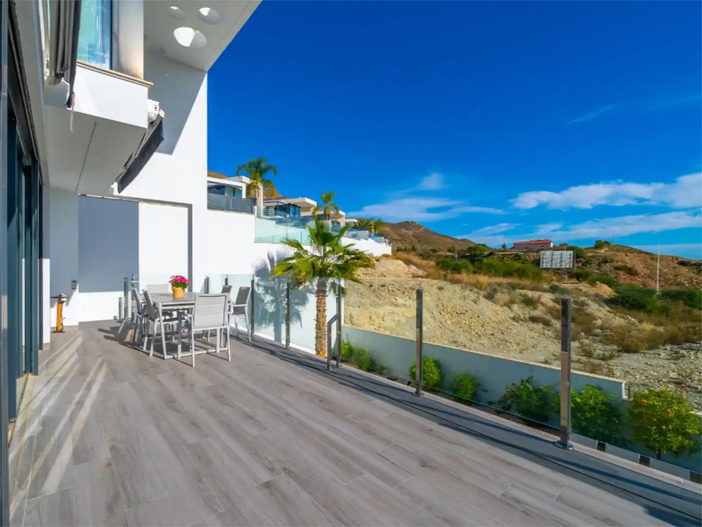 Casa adosada en venda a Calle Toledo, 7, Balcón de Finestrat - Terra Marina Terrassa de Casa adosada en venda en Finestrat amb Aire condicionat, Calefacció i Jardí privat