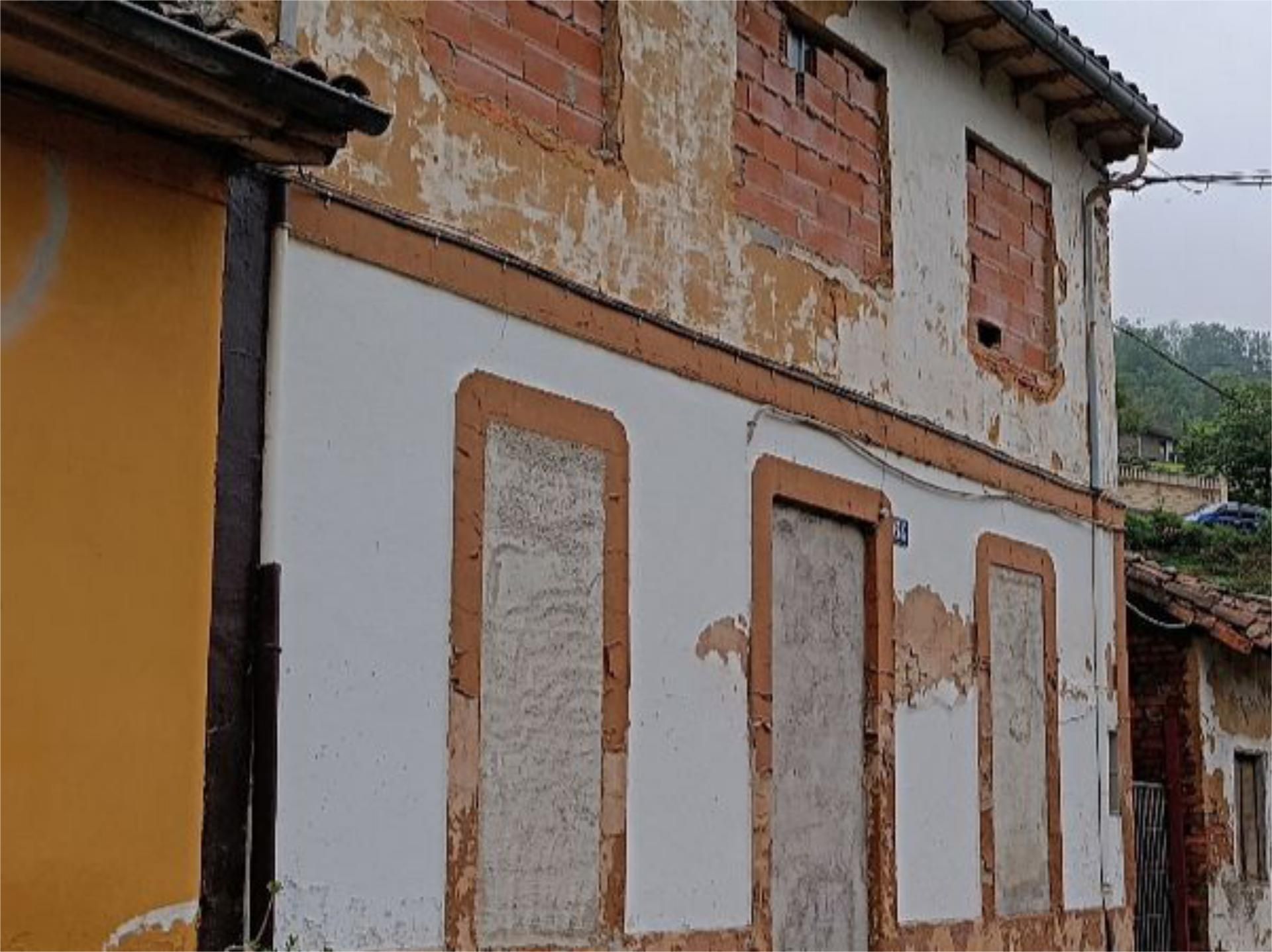 Vista exterior de Casa adosada en venta en Langreo