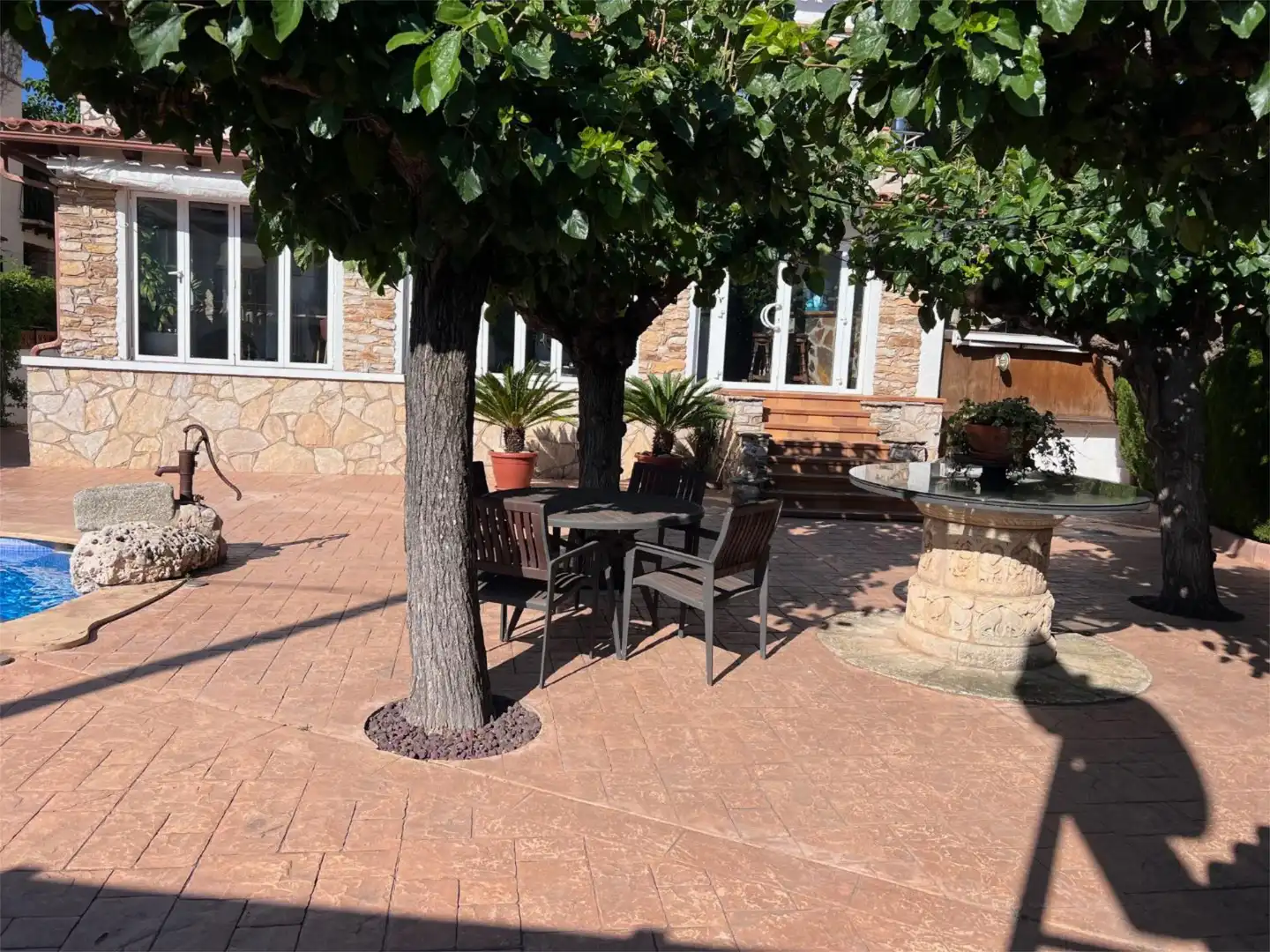 Terrasse von Wohnung zum Verkauf in L'Escala mit Klimaanlage, Heizung und Privatgarten