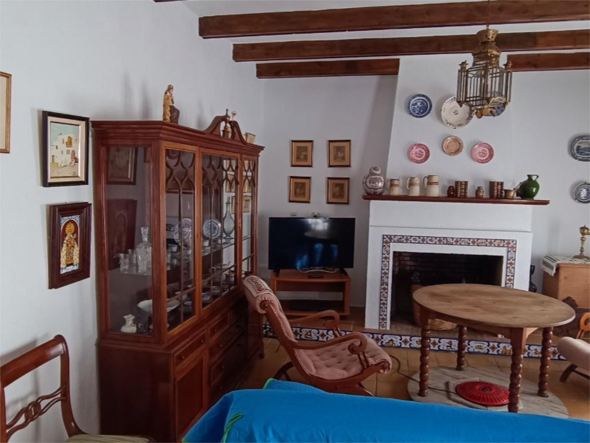 Living room of Flat to rent in Puebla de Guzmán  with Heating, Terrace and Furnished