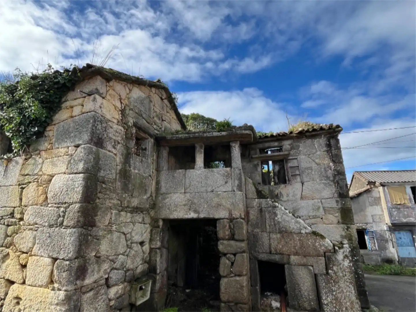 Vista exterior de Casa adosada en venta en Vimianzo