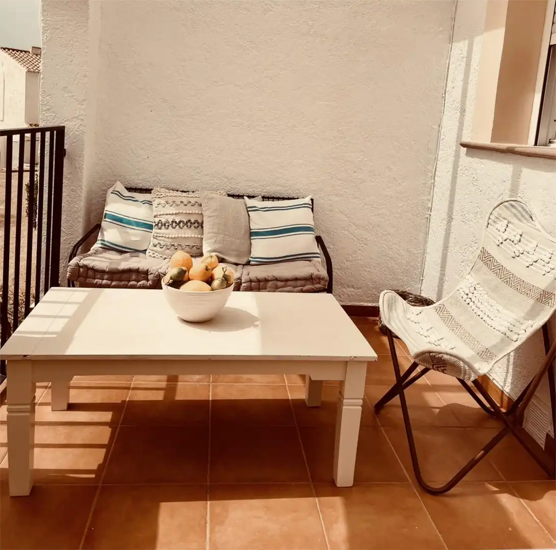 Casa adosada en venta en Partida Tosal de la Cometa, 1b, Cometa Sala de estar de Casa adosada en venta en Calpe / Calp con Aire acondicionado y Terraza