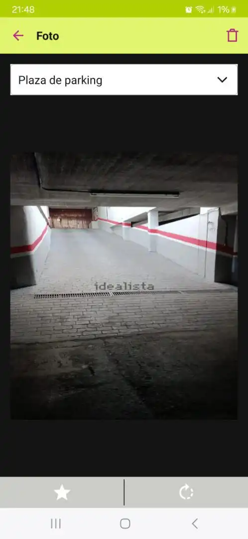 Parking of Garage for rent in Madrid