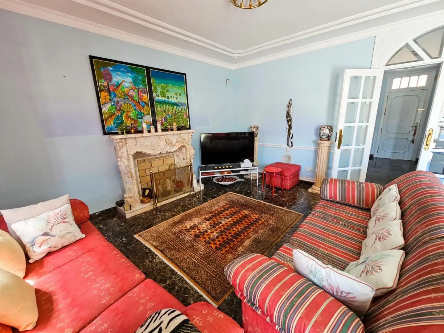 Casa o xalet en venda a Calle Elias Serra Rafols, 4h, Ofra - Costa Sur Sala d'estar de Casa o xalet en venda en Santa Cruz de Tenerife Capital
