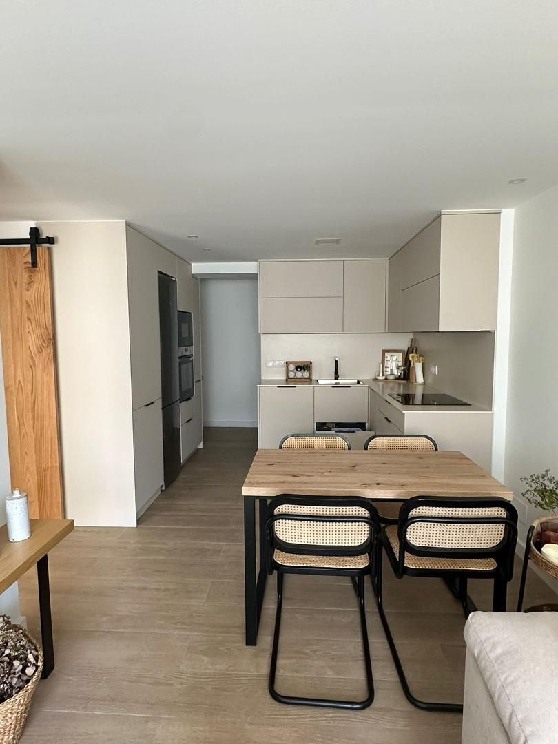 Kitchen of Flat for sale in A Coruña Capital   with Heating, Furnished and Oven