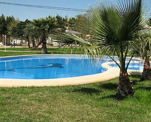 Piscina de Pis de lloguer en Dénia amb Aire condicionat, Terrassa i Balcó