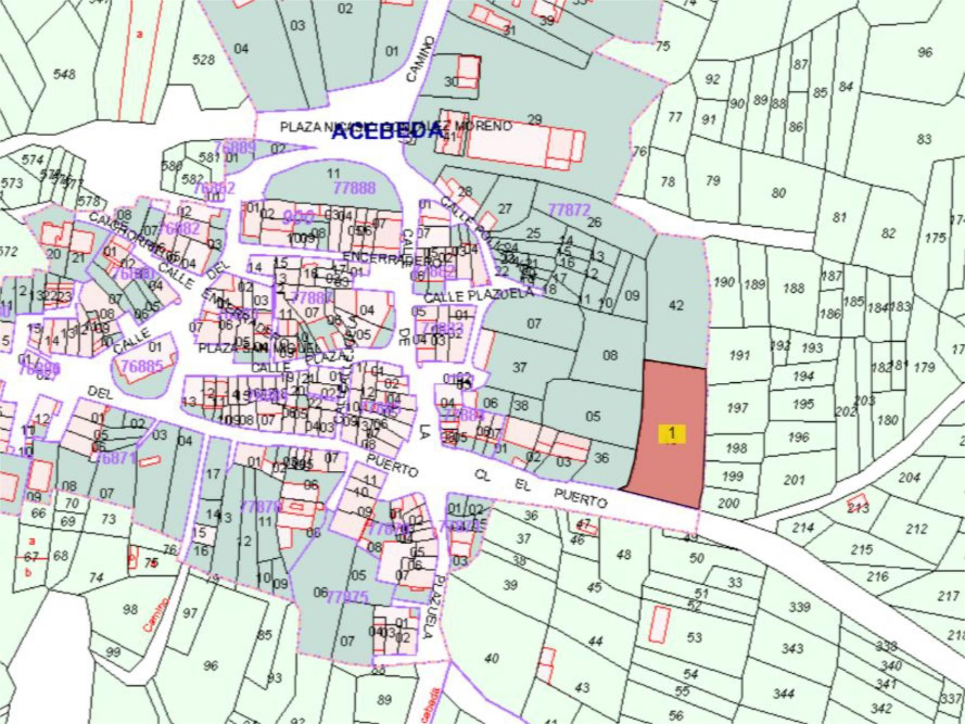 Land for sale in La Acebeda