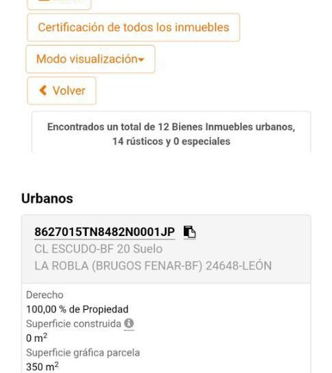 Foto 2 de Terreny en venda a Carretera de Matallana, 31, La Robla , León