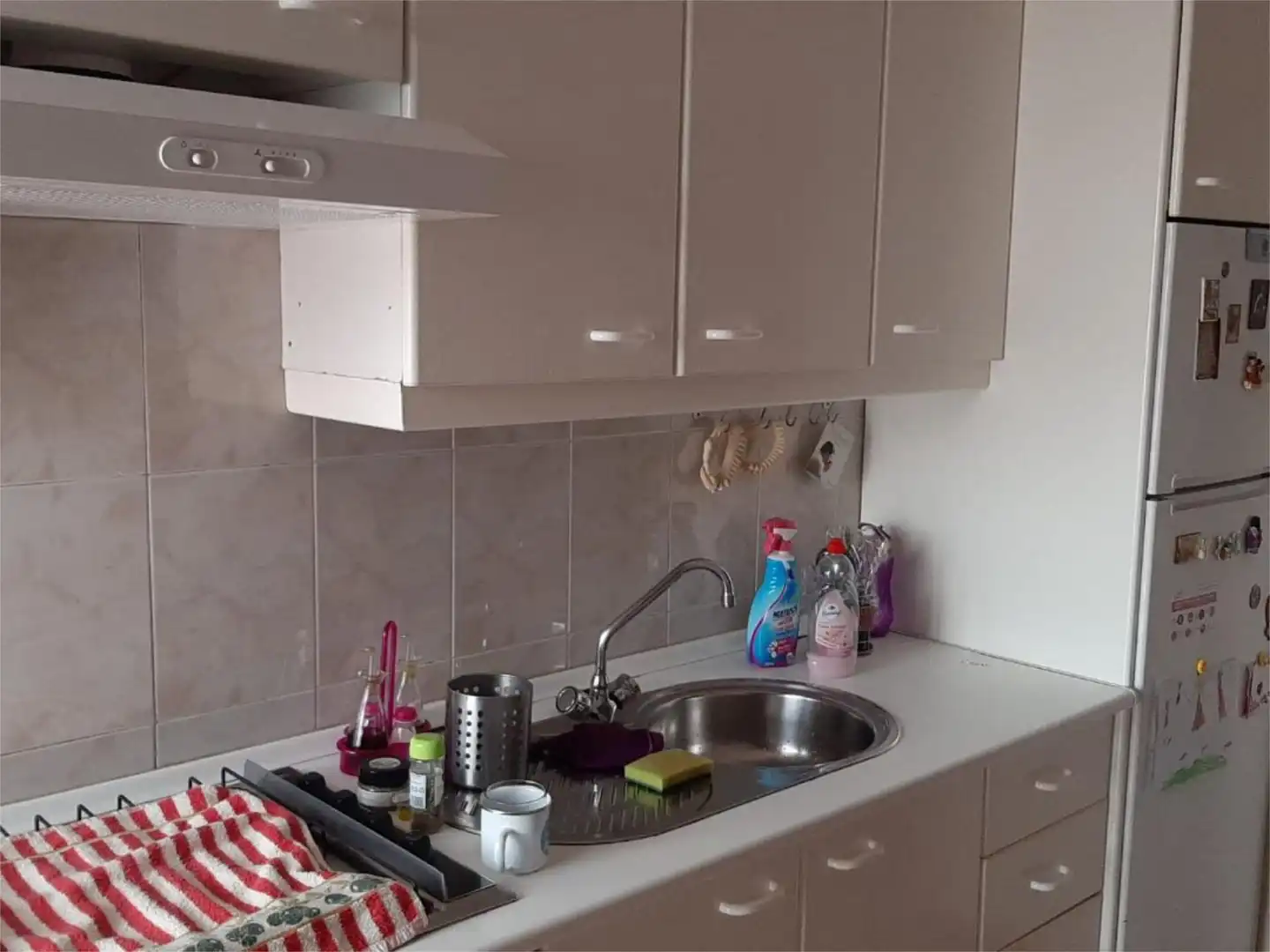 Kitchen of Flat for sale in Bonares  with Terrace, Storage room and Furnished