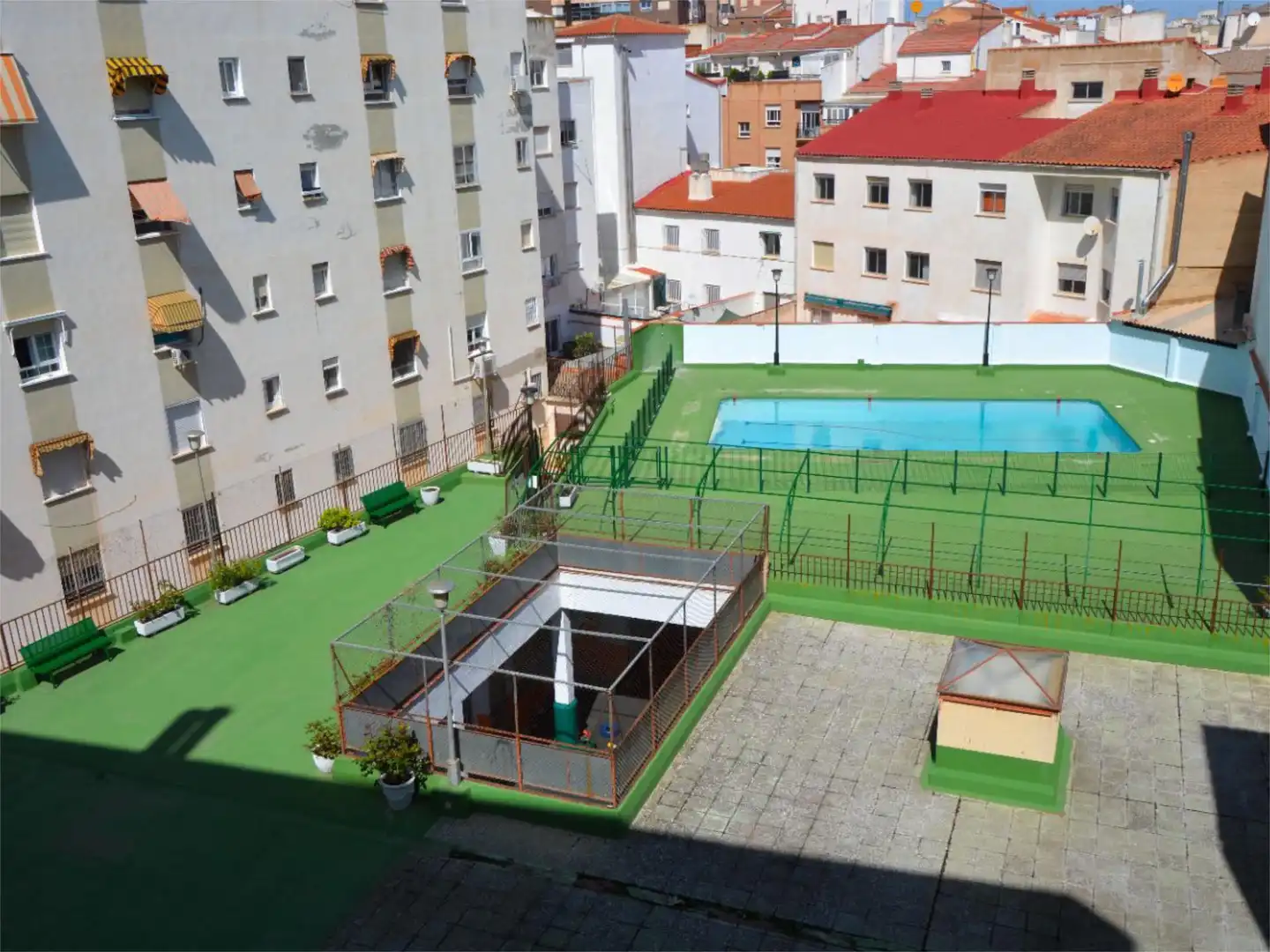 Schwimmbecken von Wohnung zur Miete in Albacete mit Klimaanlage, Heizung und Parkett
