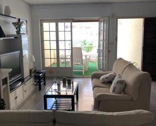 Living room of Duplex to rent in Santa Pola  with Air Conditioner, Terrace and Balcony