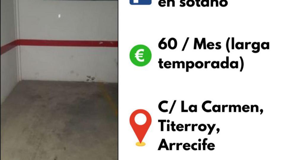 Garatge de lloguer a Calle la Carmen, 25, Valterra - Altavista, Las Palmas - imatge 1 Foto 1 de Garatge de lloguer a Calle la Carmen, 25, Valterra - Altavista, Las Palmas