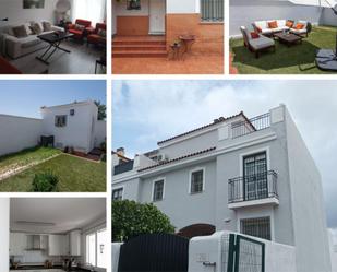 Vista exterior de Casa o xalet en venda en Castilleja de la Cuesta amb Aire condicionat, Terrassa i Balcó