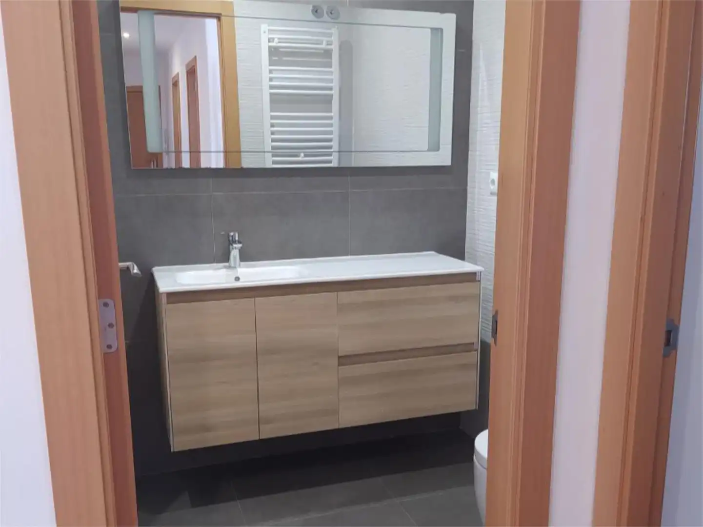 Wohnung zum Verkauf in Carrer del País Valencià, 40, Fontanars dels Alforins Badezimmer von Wohnung zum Verkauf in Fontanars dels Alforins mit Klimaanlage, Parkett und Terrasse