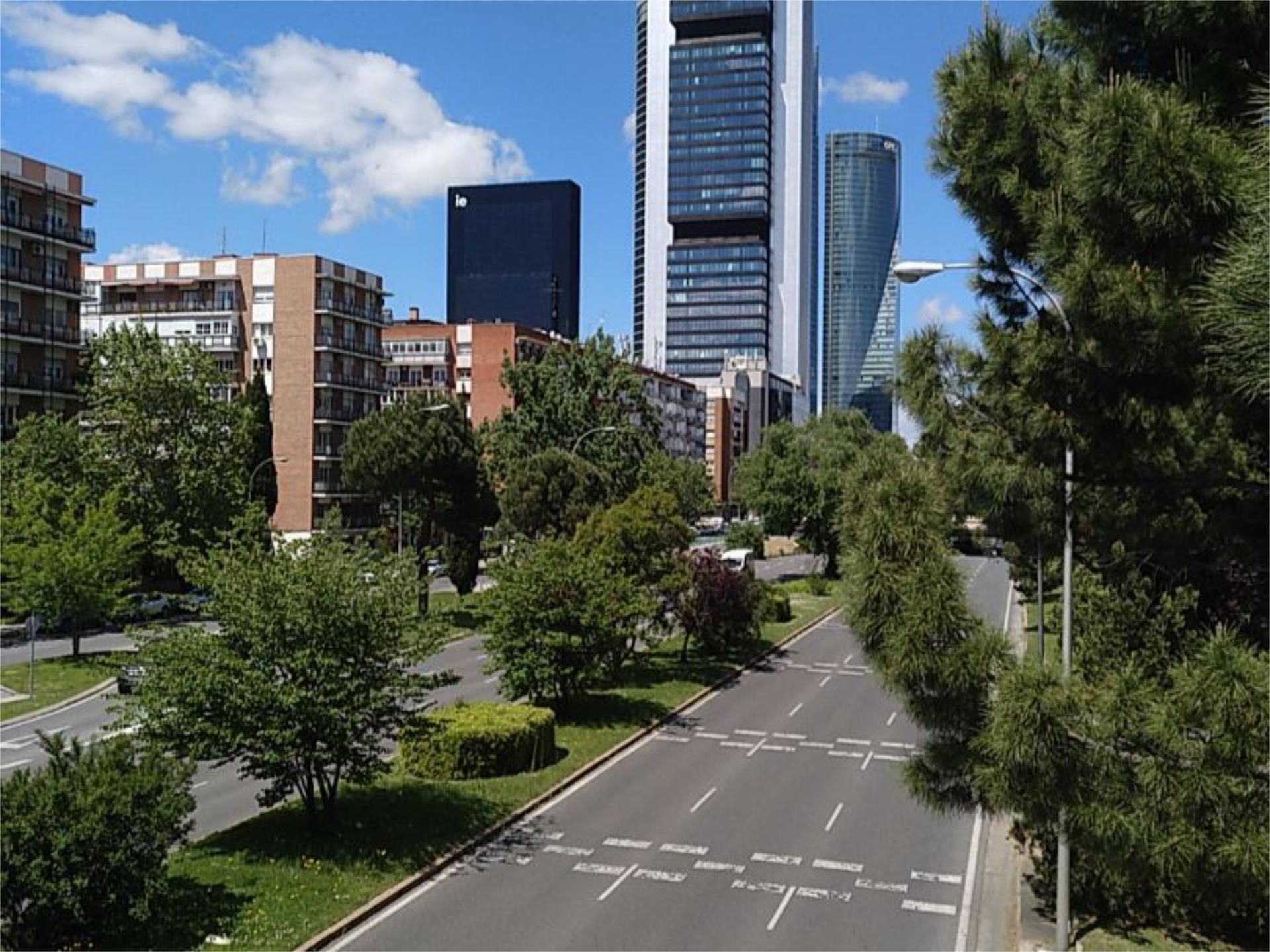 Vista exterior de Pis de lloguer en  Madrid Capital amb Aire condicionat, Calefacció i Parquet