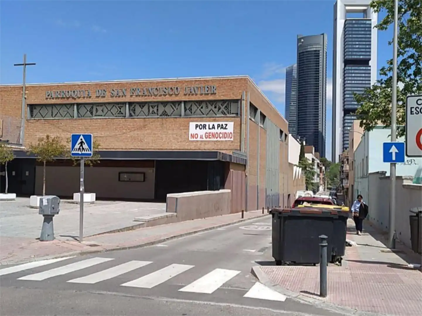 Flat for rent in Calle de los Mártires de la Ventilla, 40, Almenara -Ventilla Exterior view of Flat for rent in Madrid with Air Conditioner, Heating and Parquet flooring