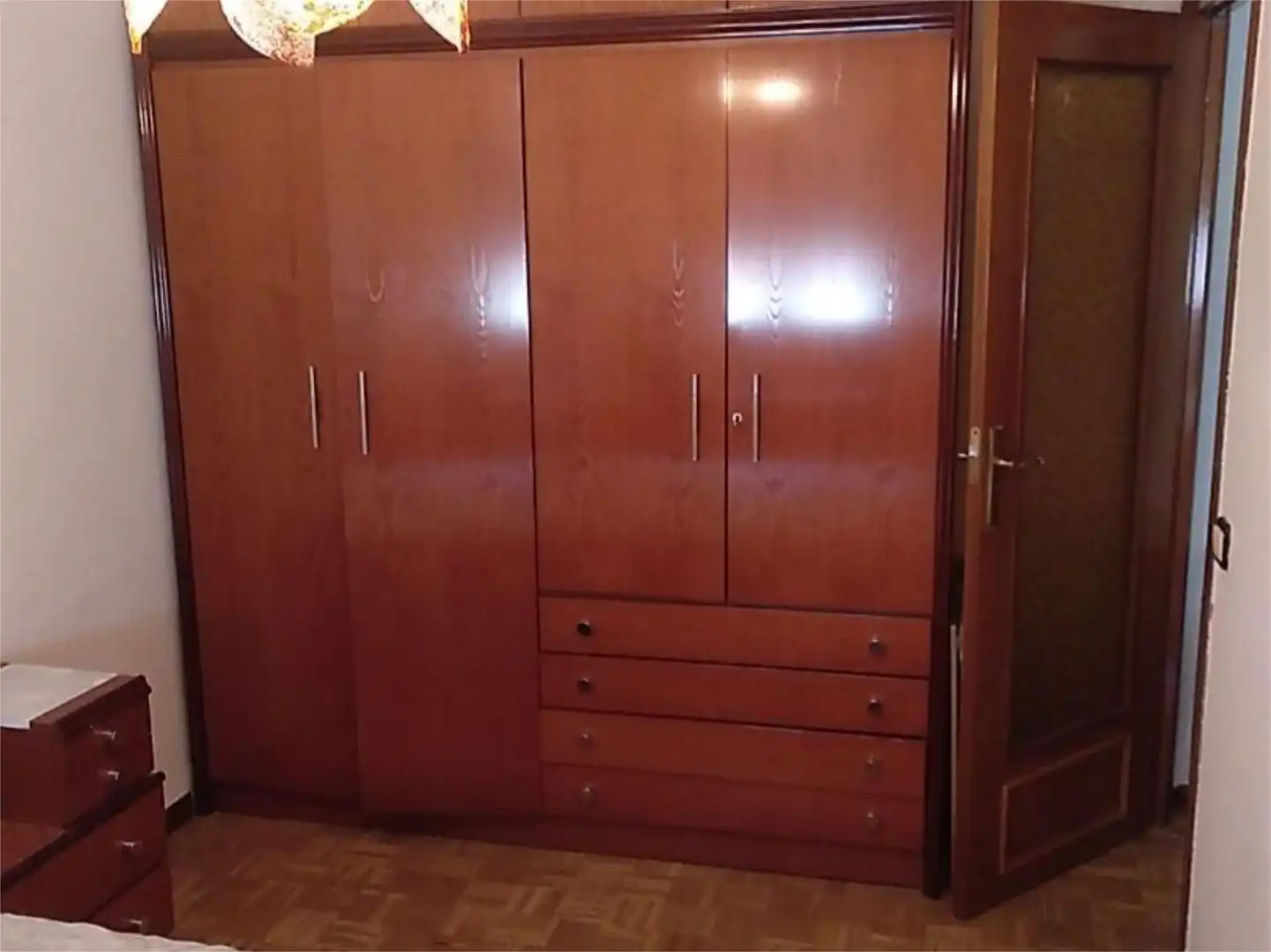 Flat for rent in Calle de los Mártires de la Ventilla, 40, Almenara -Ventilla Bedroom of Flat for rent in Madrid with Air Conditioner, Heating and Parquet flooring