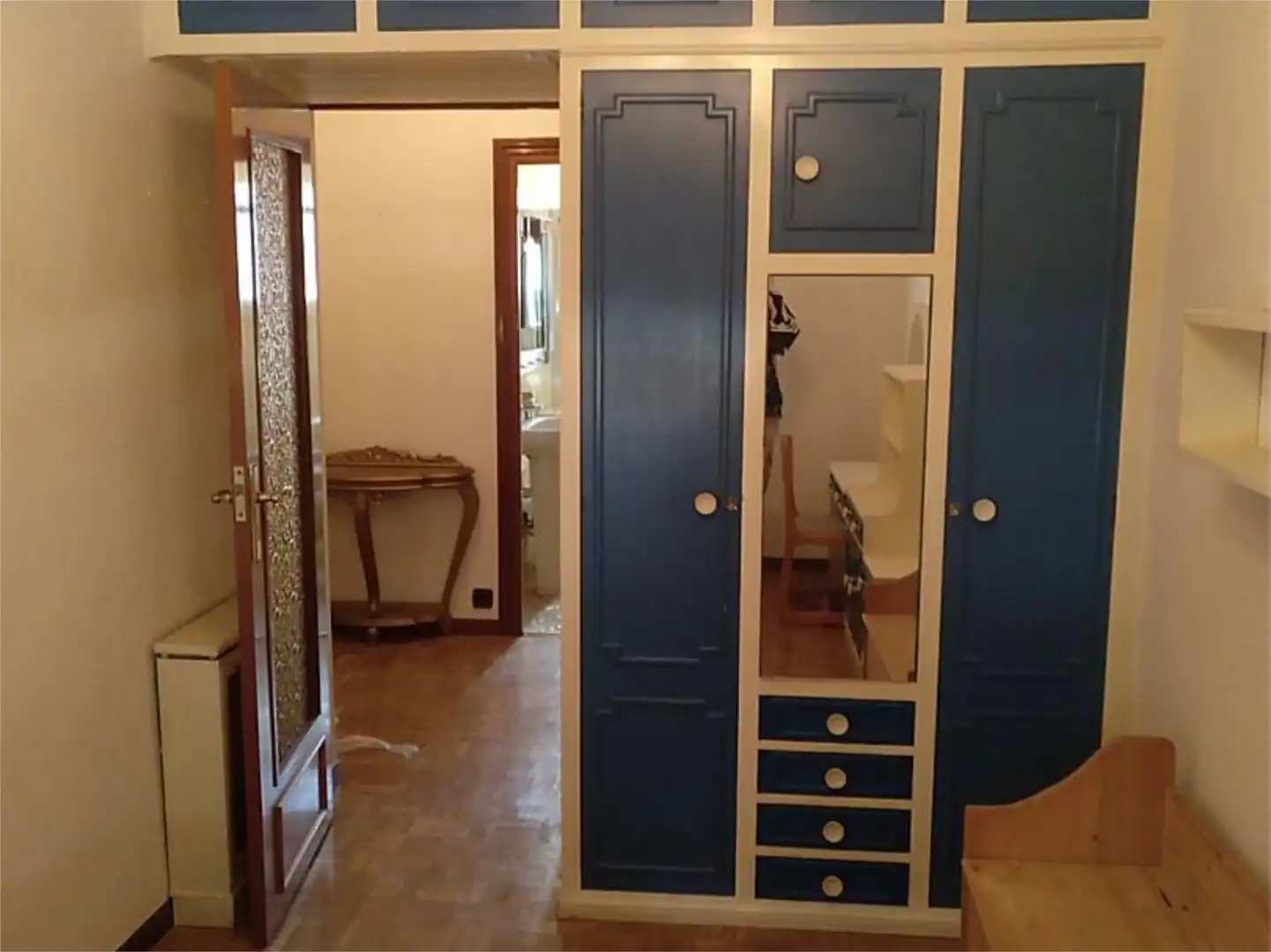 Flat for rent in Calle de los Mártires de la Ventilla, 40, Almenara -Ventilla Bedroom of Flat for rent in Madrid with Air Conditioner, Heating and Parquet flooring