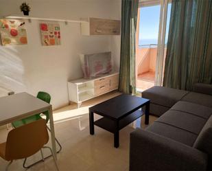 Wohnzimmer von Wohnung miete in Vícar mit Klimaanlage, Heizung und Privatgarten