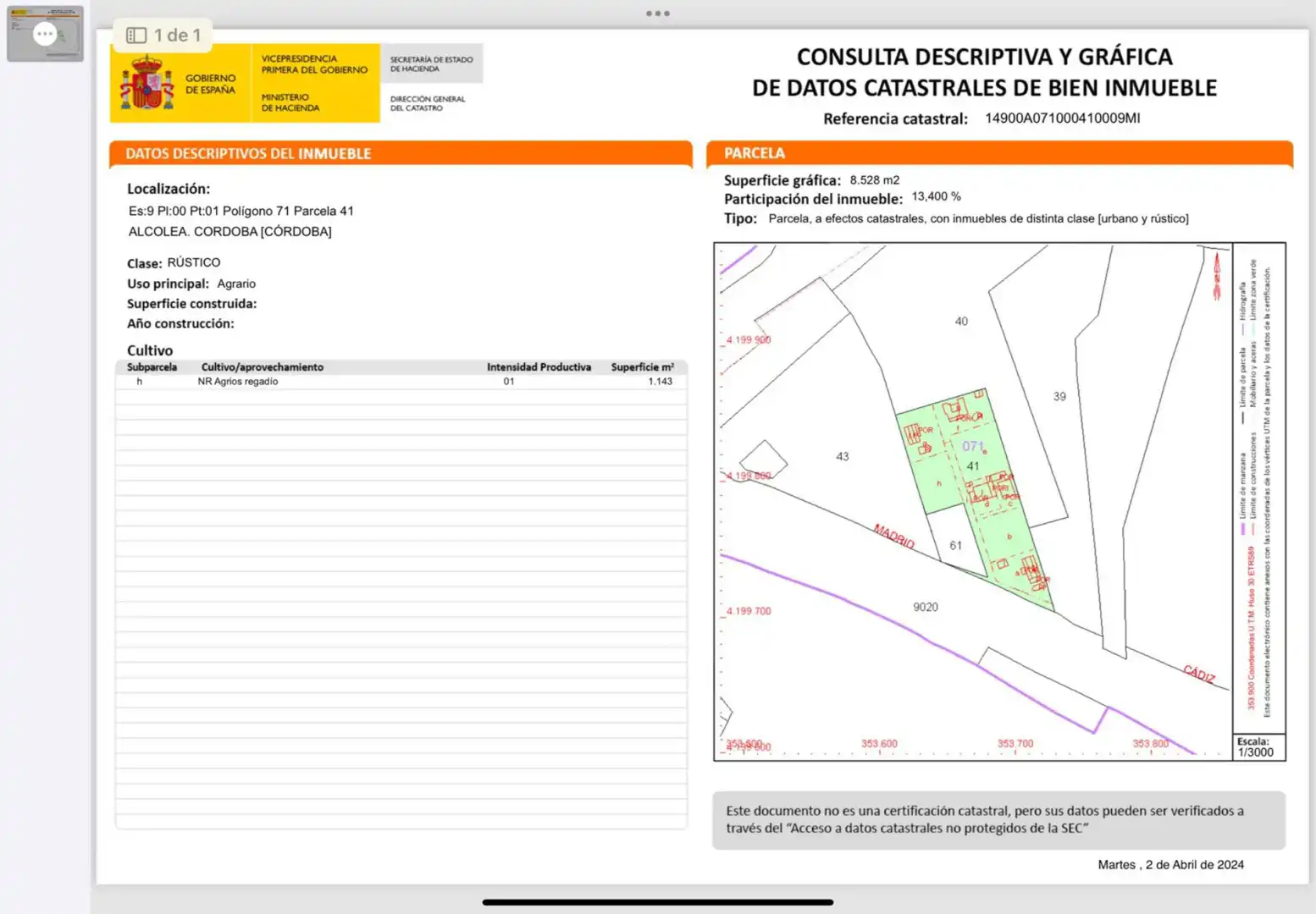 Urbanizable en venta en Córdoba
