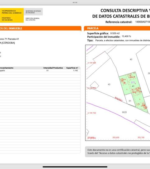 Constructible Land for sale in Calle Cabo Carmona Chamizo, 100c, Alcolea, Córdoba - image 2 Photo 2 of Constructible Land for sale in Calle Cabo Carmona Chamizo, 100c, Alcolea, Córdoba
