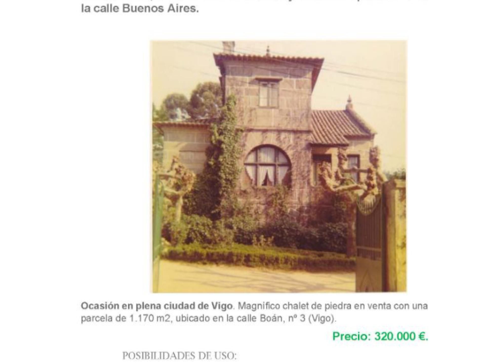 Jardí de Casa o xalet en venda en Vigo 