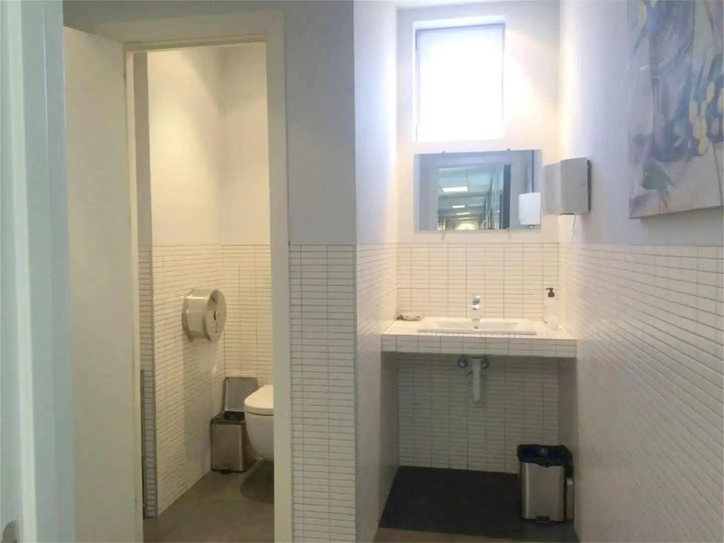 Baño de Oficina de alquiler en Madrid