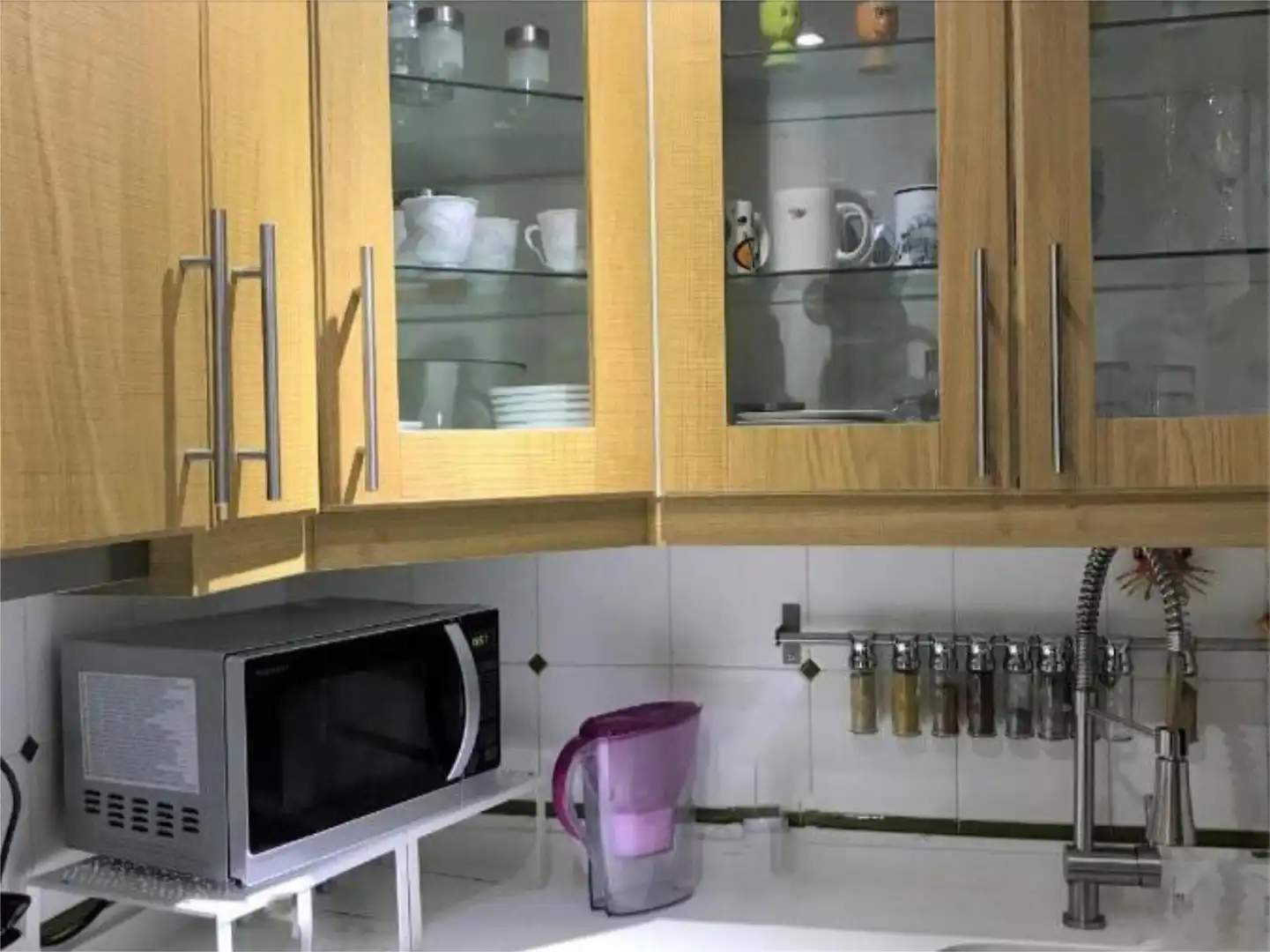 Flat for rent in Callejón Hurtado de Mendoza, 2, Almuñecar Centro Kitchen of Flat for rent in Almuñécar with Air Conditioner and Furnished