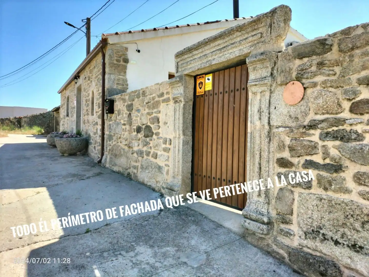 Wohnung zum Verkauf in Calle Portillas de Abajo, 15, Luelmo Außenansicht von Wohnung zum Verkauf in Luelmo mit Klimaanlage, Heizung und Privatgarten
