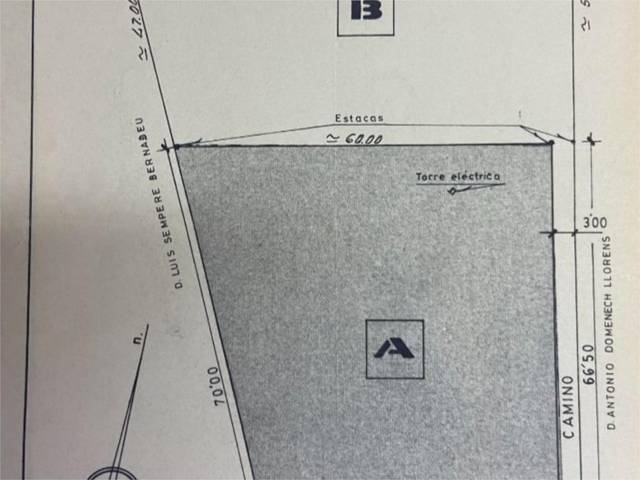 Terreno urbanizable en Venta en Camí Mas Nou, 4 en Muro de Alcoy