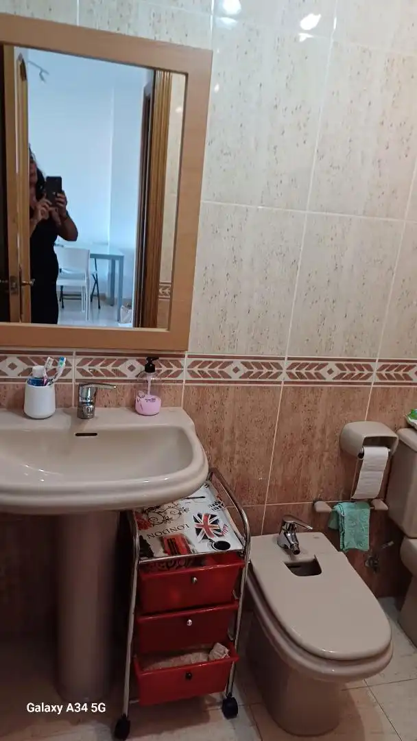 Piso de alquiler en Avenida de la Tarongina, 4, Tavernes de la Valldigna Baño de Piso de alquiler en Tavernes de la Valldigna