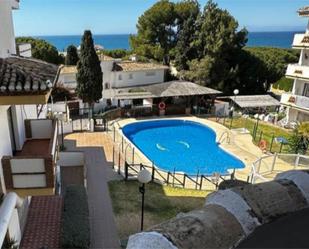 Swimming pool of Duplex for sale in Mijas  with Air Conditioner, Terrace and Swimming Pool