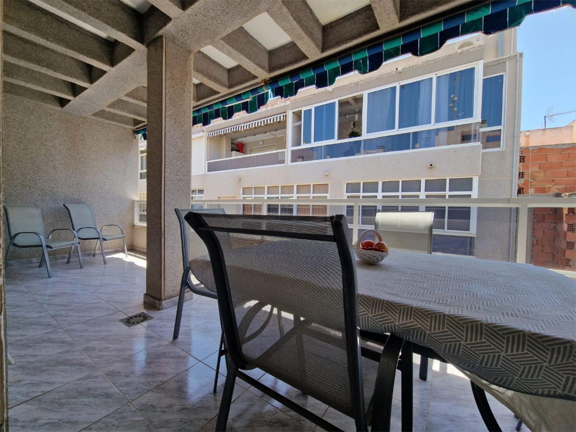Terrace of Flat to rent in Torrevieja  with Air Conditioner and Terrace
