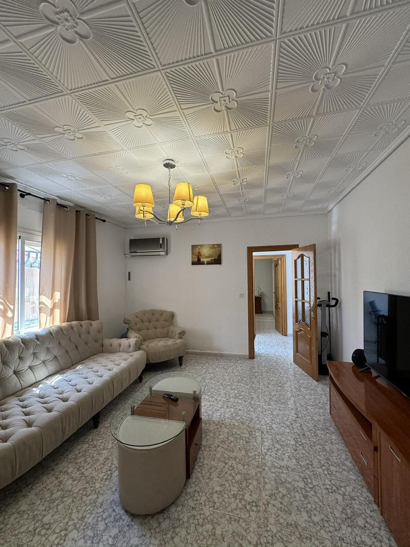 Sala d'estar de Pis en venda en Alicante / Alacant amb Aire condicionat, Calefacció i Terrassa