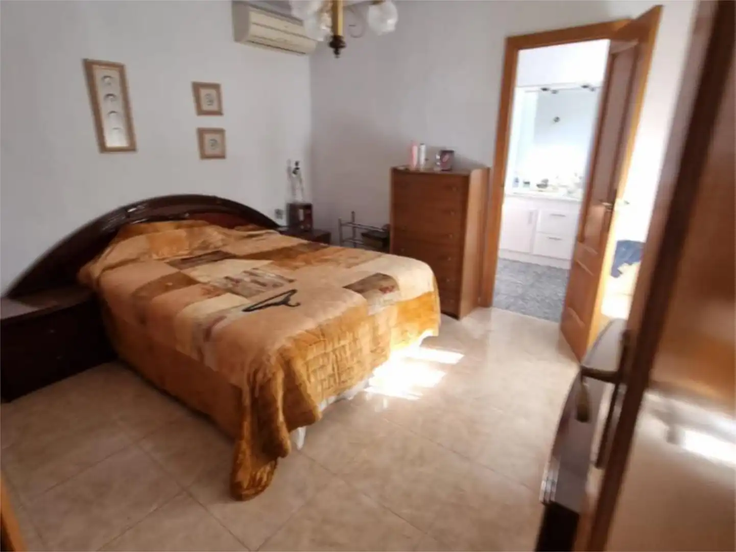 Schlafzimmer von Country house zur Miete in Elche / Elx mit Klimaanlage, Heizung und Privatgarten