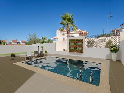 Swimming pool of House or chalet for sale in Mijas  with Air Conditioner, Terrace and Swimming Pool