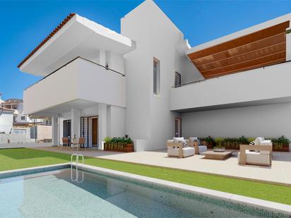 Exterior view of House or chalet for sale in Mijas  with Air Conditioner, Terrace and Swimming Pool