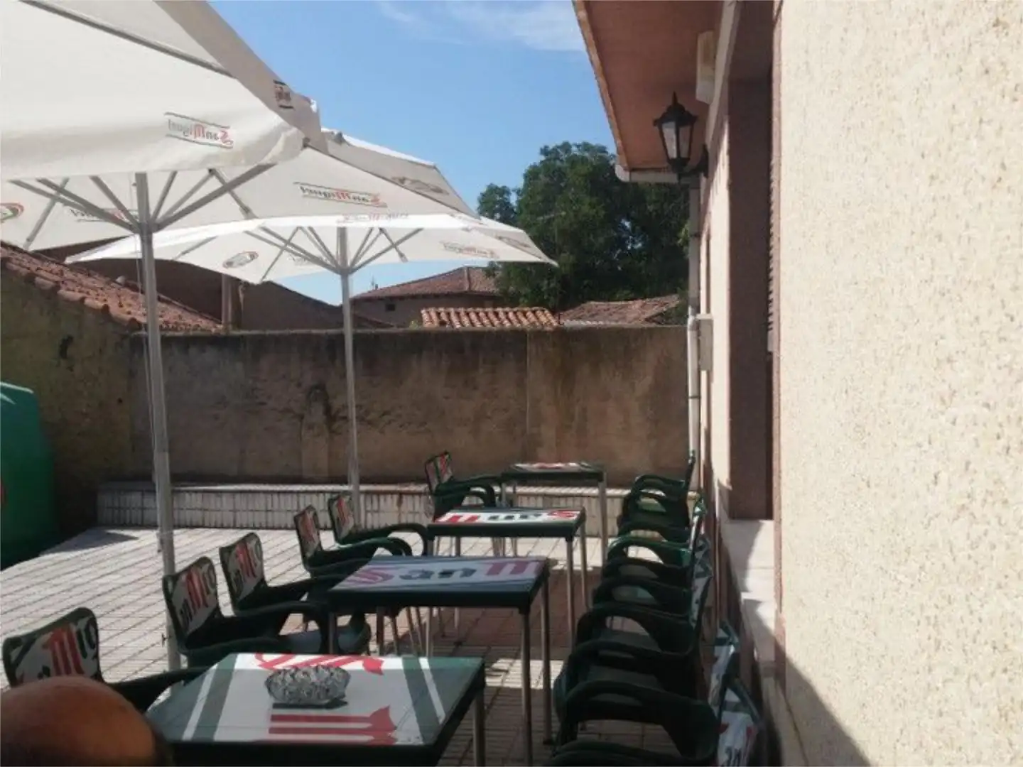 Terrasse von Geschaftsraum zur Miete in Cuadros mit Heizung und Möbliert
