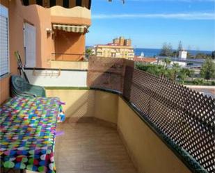 Terrassa de Apartament de lloguer en Manilva amb Terrassa i Piscina
