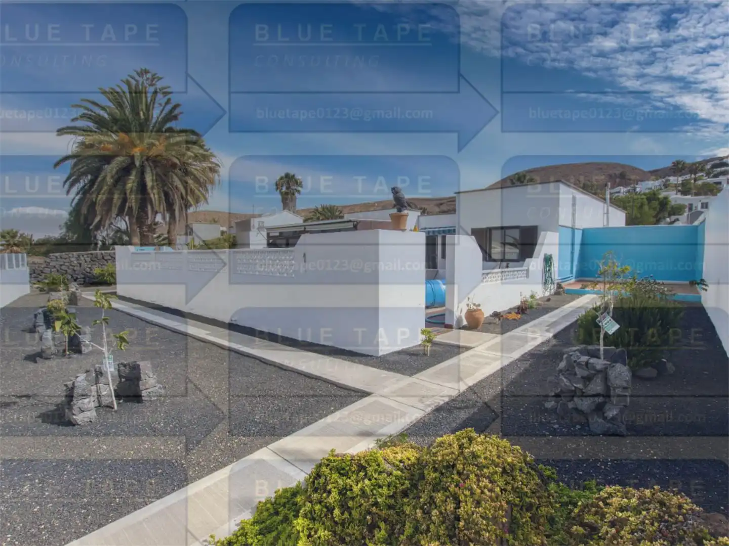 Casa o chalet en venta en Nazaret Vista exterior de Casa o chalet en venta en Teguise con Jardín privado, Terraza y Piscina