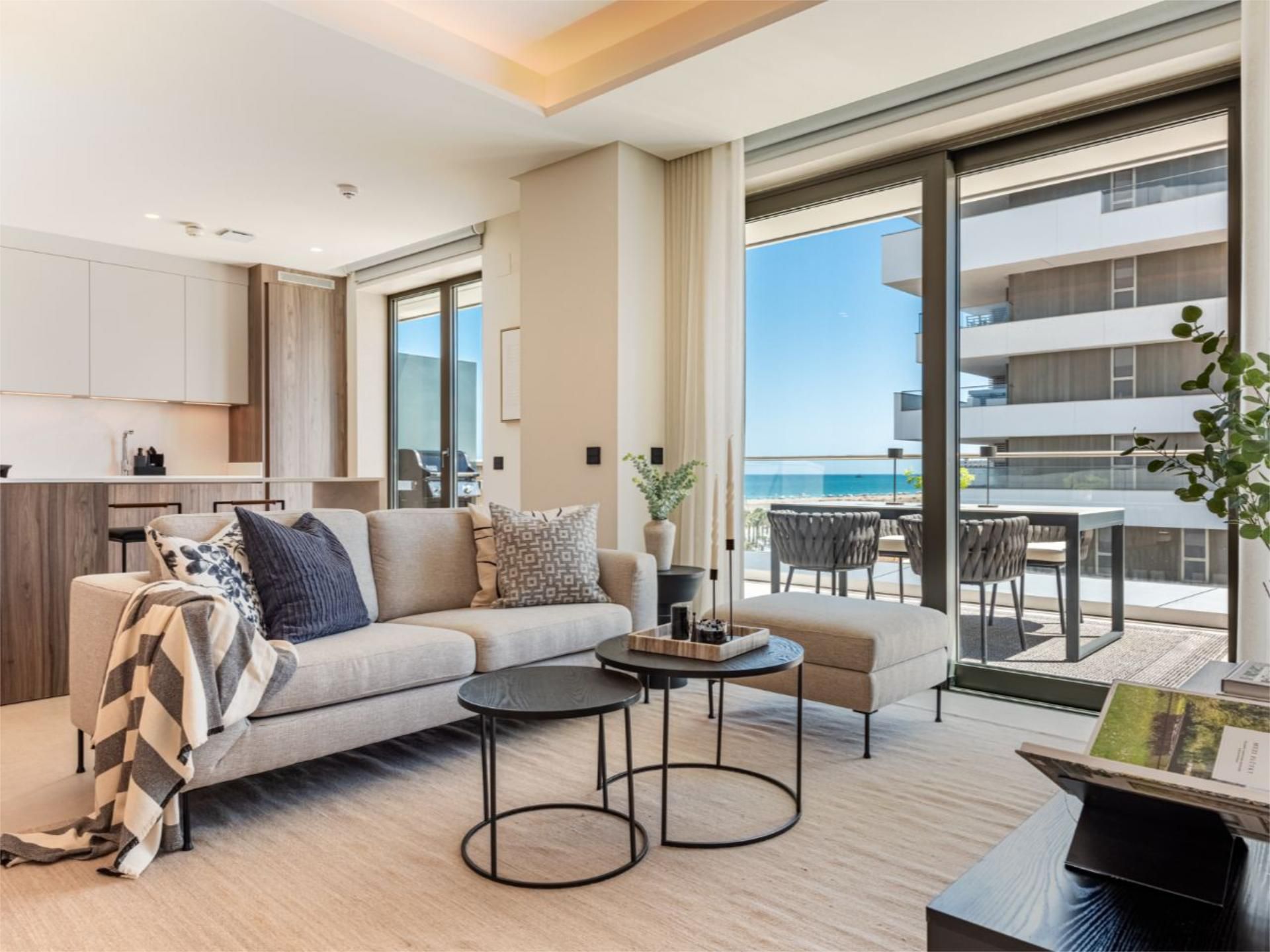 Living room of Flat to rent in Málaga Capital  with Air Conditioner, Terrace and Swimming Pool