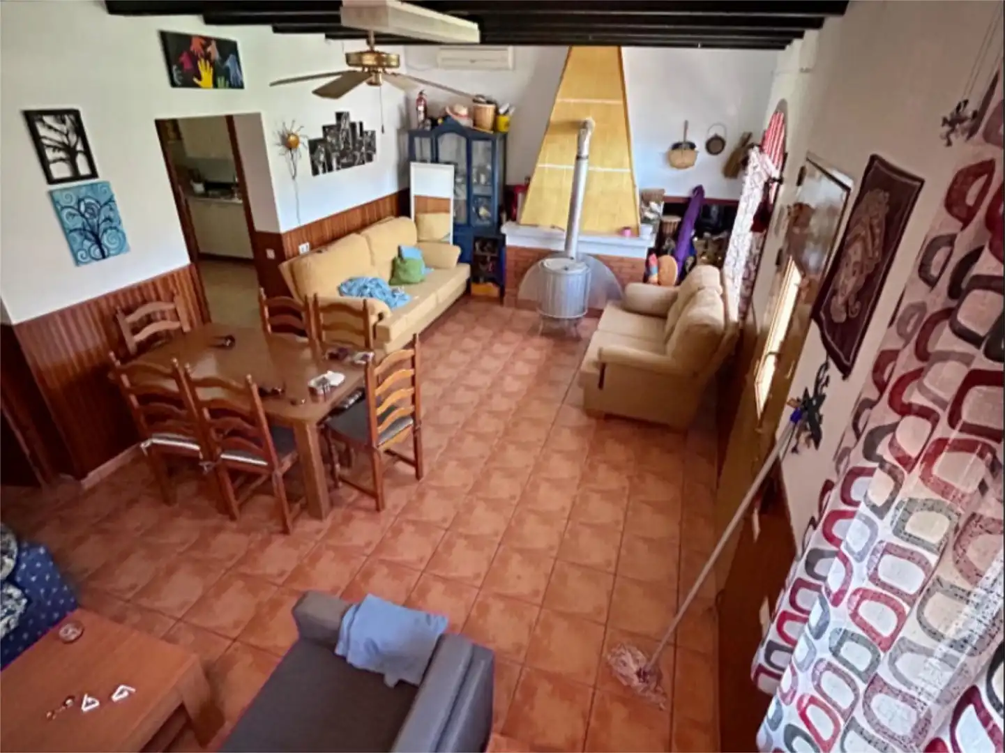 Detached homes for sale in Plaza Mayor, 11, Almodóvar del Campo Living room of Detached homes for sale in Almodóvar del Campo with Air Conditioner and Terrace