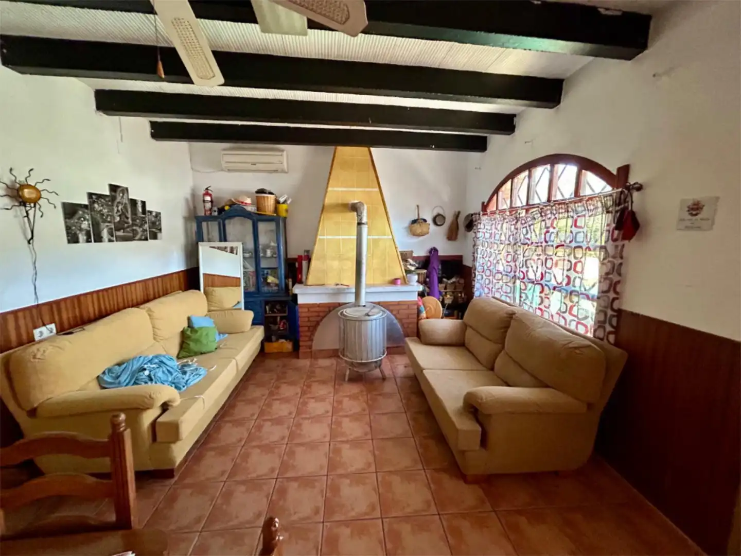 Detached homes for sale in Plaza Mayor, 11, Almodóvar del Campo Living room of Detached homes for sale in Almodóvar del Campo with Air Conditioner and Terrace