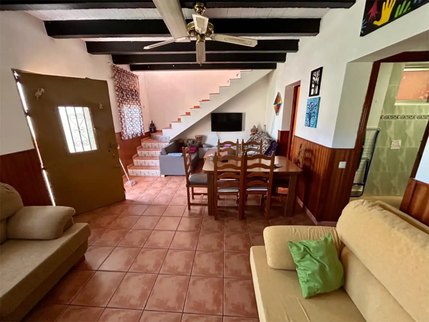 Detached homes for sale in Plaza Mayor, 11, Almodóvar del Campo Living room of Detached homes for sale in Almodóvar del Campo with Air Conditioner and Terrace