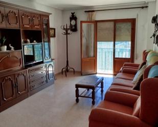 Living room of Flat for sale in Tauste  with Air Conditioner, Terrace and Balcony