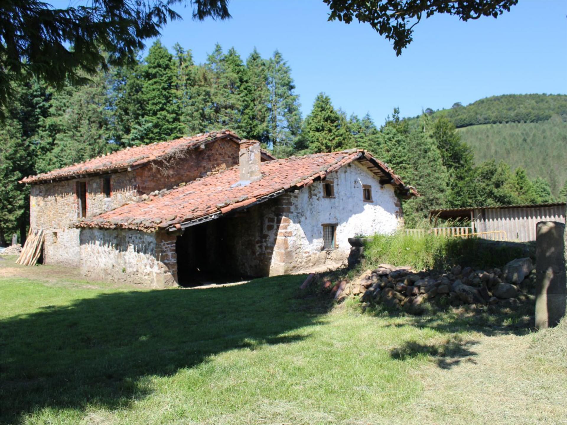 Vista exterior de Finca rústica en venda en Igorre