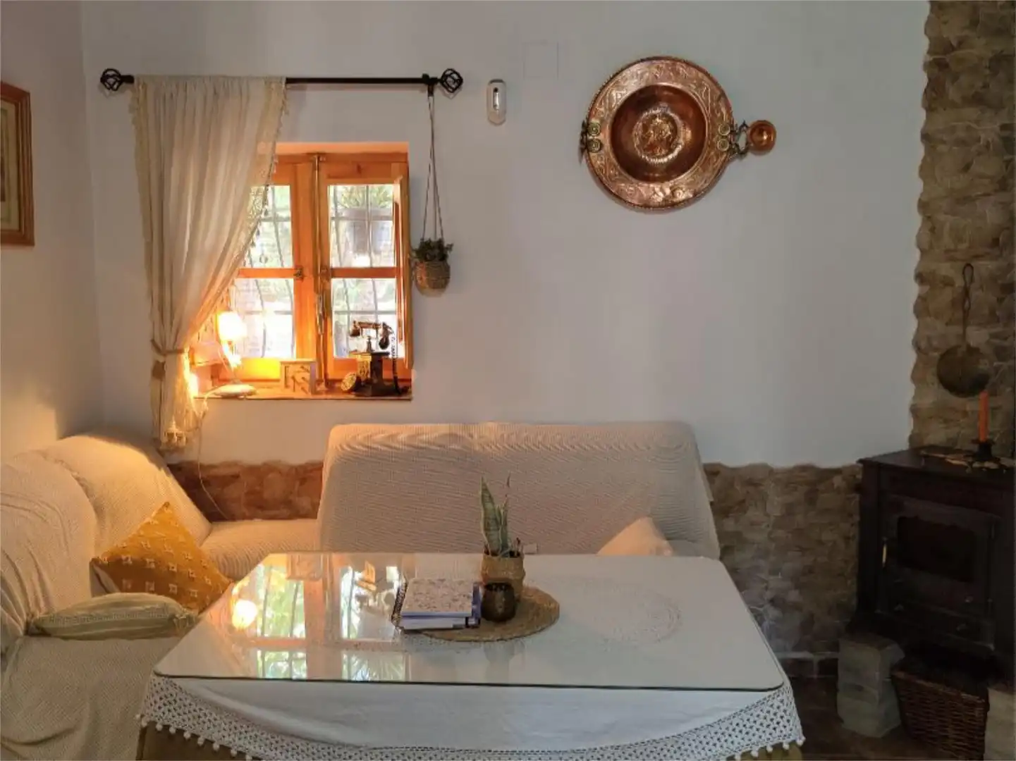 Country homes for sale in Urbanizacion San Miguel, 15, Benatae Living room of Country homes for sale in Benatae with Private garden, Swimming Pool and Furnished