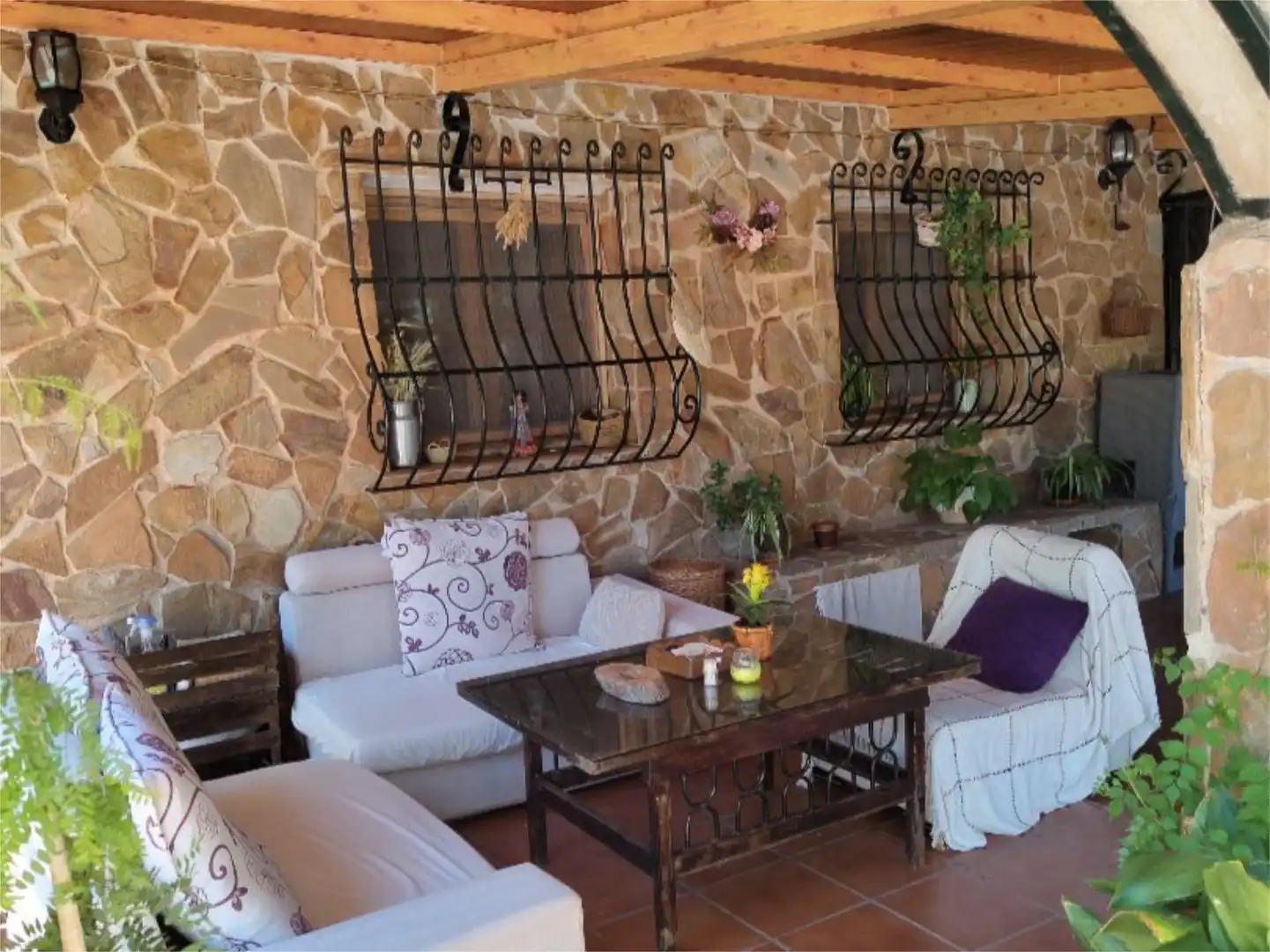 Country homes for sale in Urbanizacion San Miguel, 15, Benatae Terrace of Country homes for sale in Benatae with Private garden, Swimming Pool and Furnished