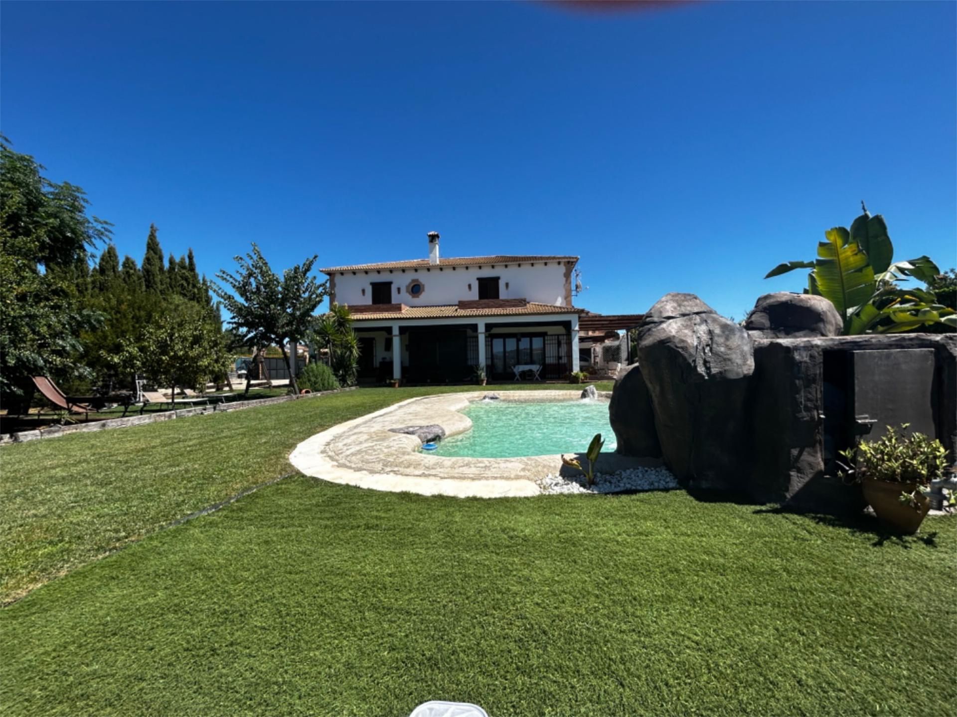 Jardí de Casa o xalet en venda en Setenil de las Bodegas amb Aire condicionat, Jardí privat i Terrassa